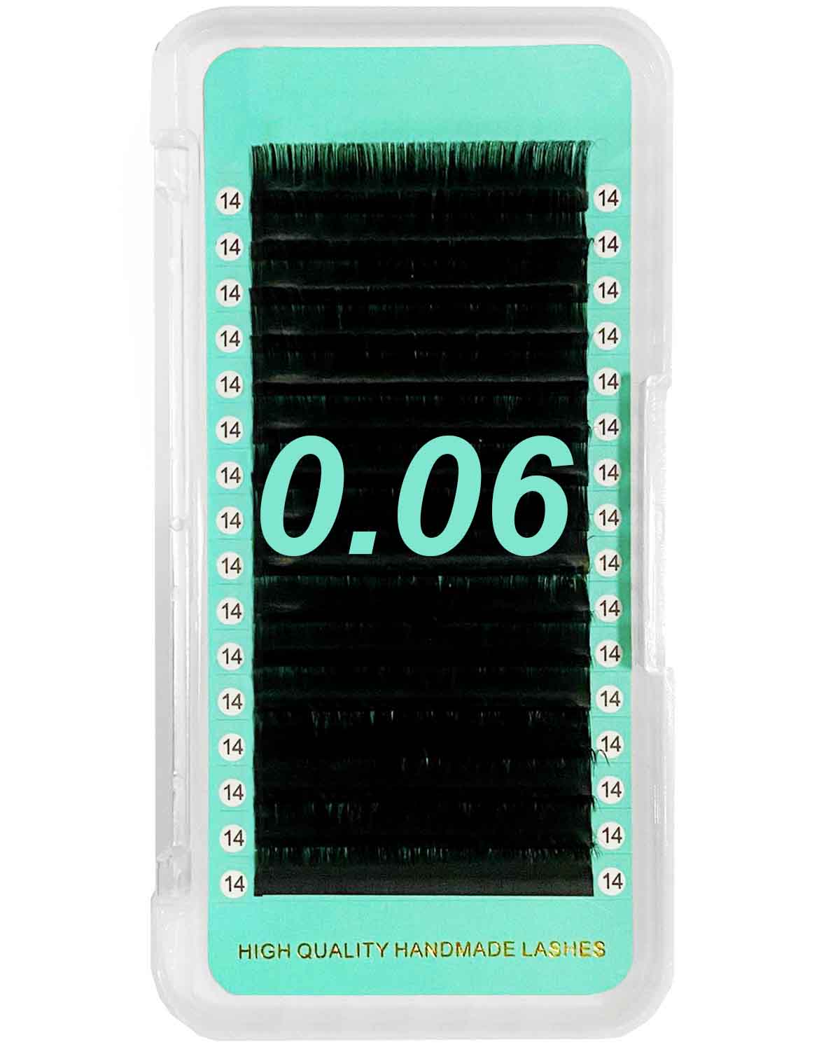 Cashmere PRO Extra Matte Dark Black Lashes 0.06mm【16-lines】【Best Quality Ever】